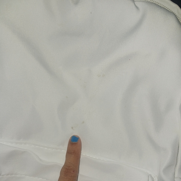 Men White Cloth Bagpack - Picture 15 of 15